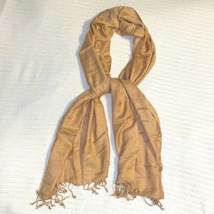 Pashmina Scarf - Beautiful Tan Color